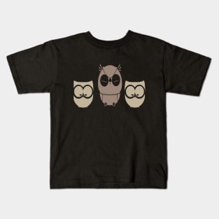 vector owels Kids T-Shirt